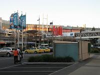  Arriving at Melbourne airport in the evening